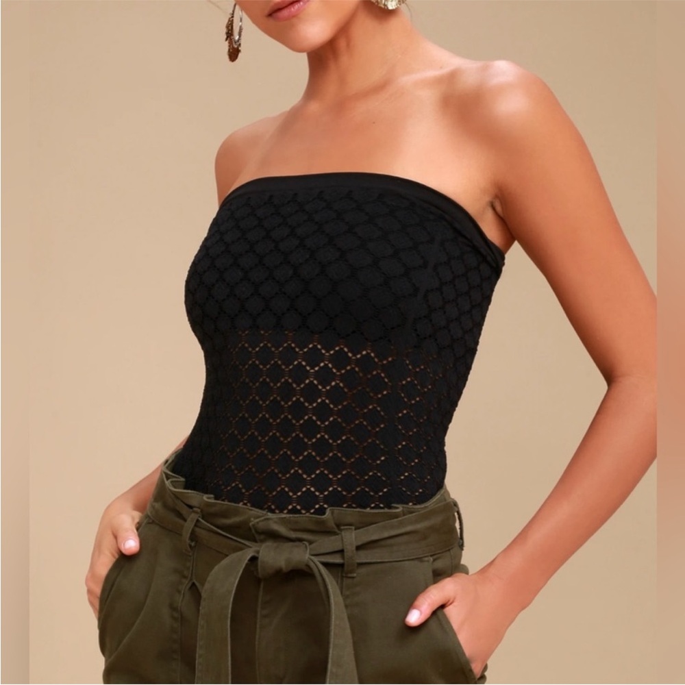 *NWT Free People Black Tube Top